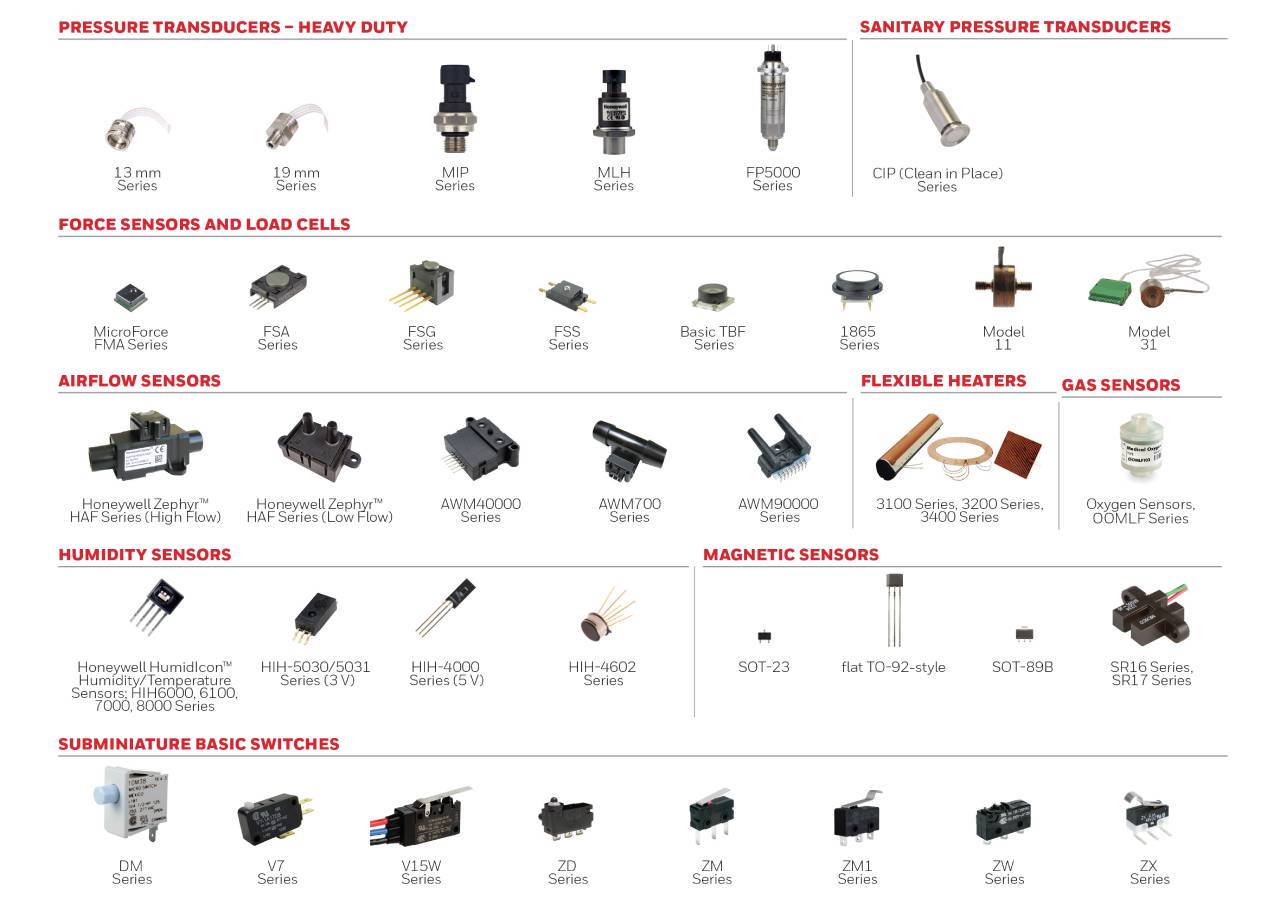 Medical sensors and switches