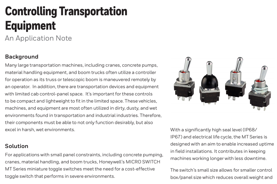 Contrôler l’équipement de transport